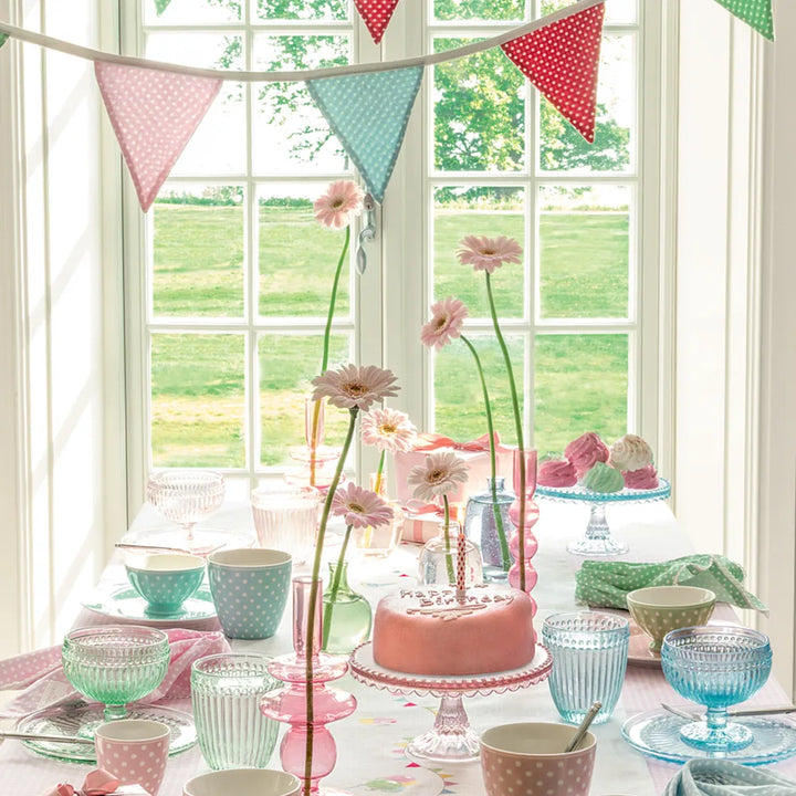 GreenGate - Dotty Stoffserviette mit Spitze