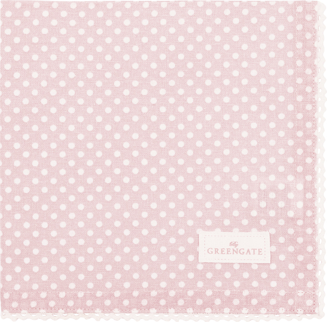 GreenGate - Dotty Stoffserviette mit Spitze