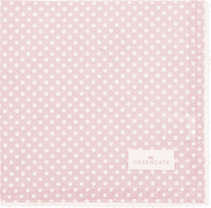 GreenGate - Dotty Stoffserviette mit Spitze