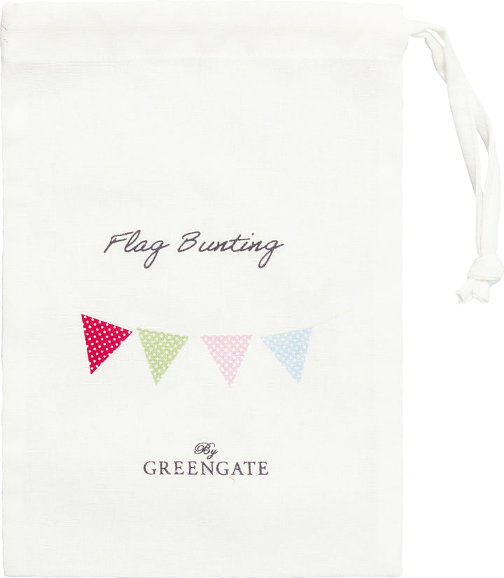GreenGate - Dotty Wimpelgirlande mix mit Tasche