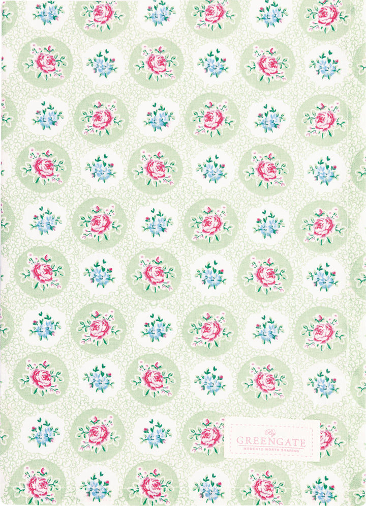 GreenGate - Elle Geschirrtuch pale green