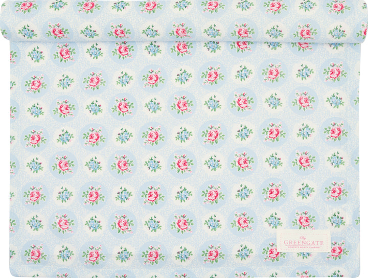 GreenGate - Elle Tischläufer pale blue