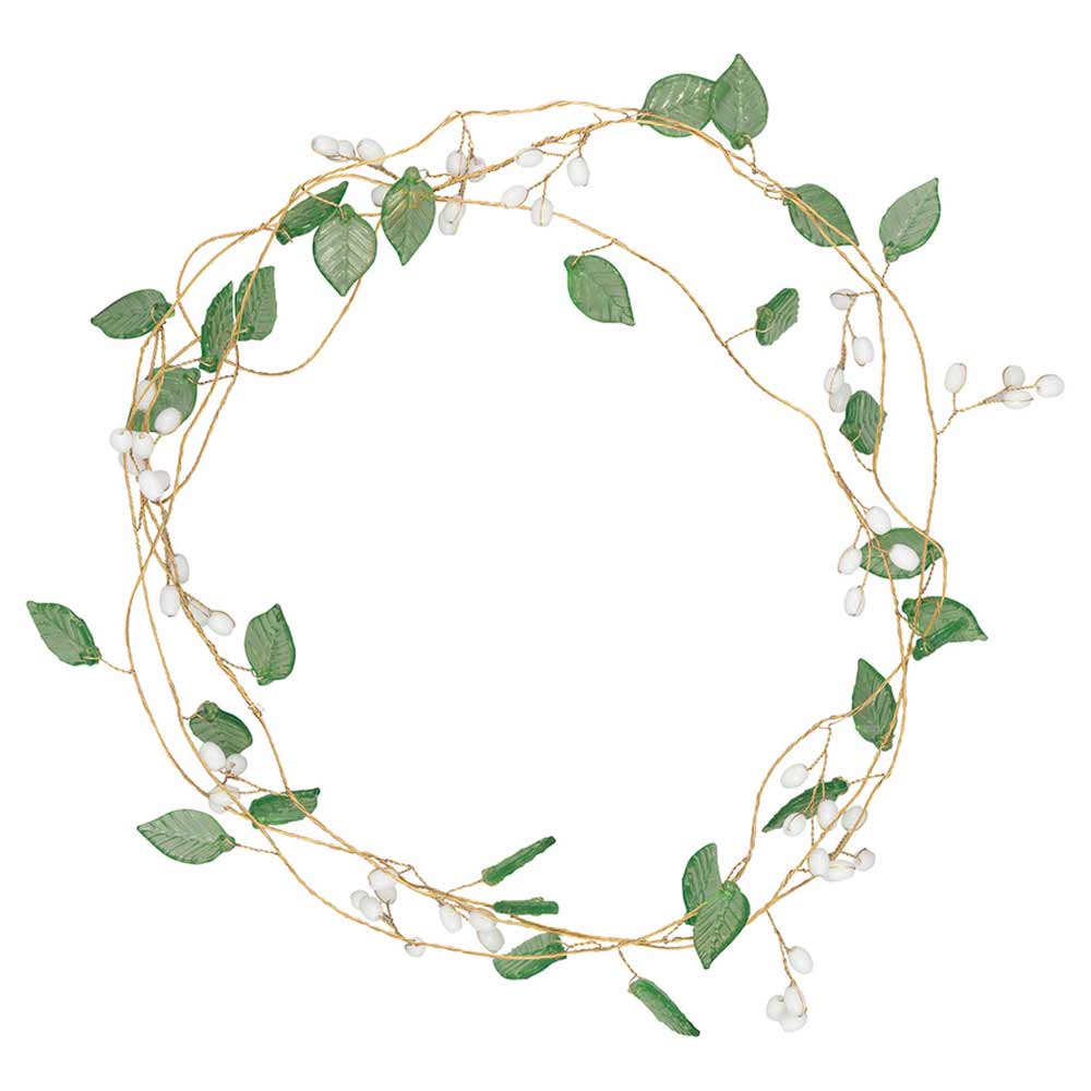 GreenGate Girlande Blätter grün 180 cm