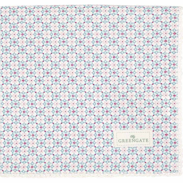 GreenGate - Gwen Stoffserviette mit Spitze mint