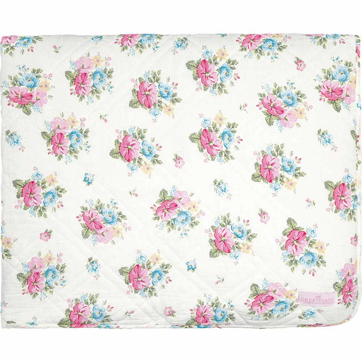 GreenGate - Josefina Tagesdecke white 140 x 220 cm