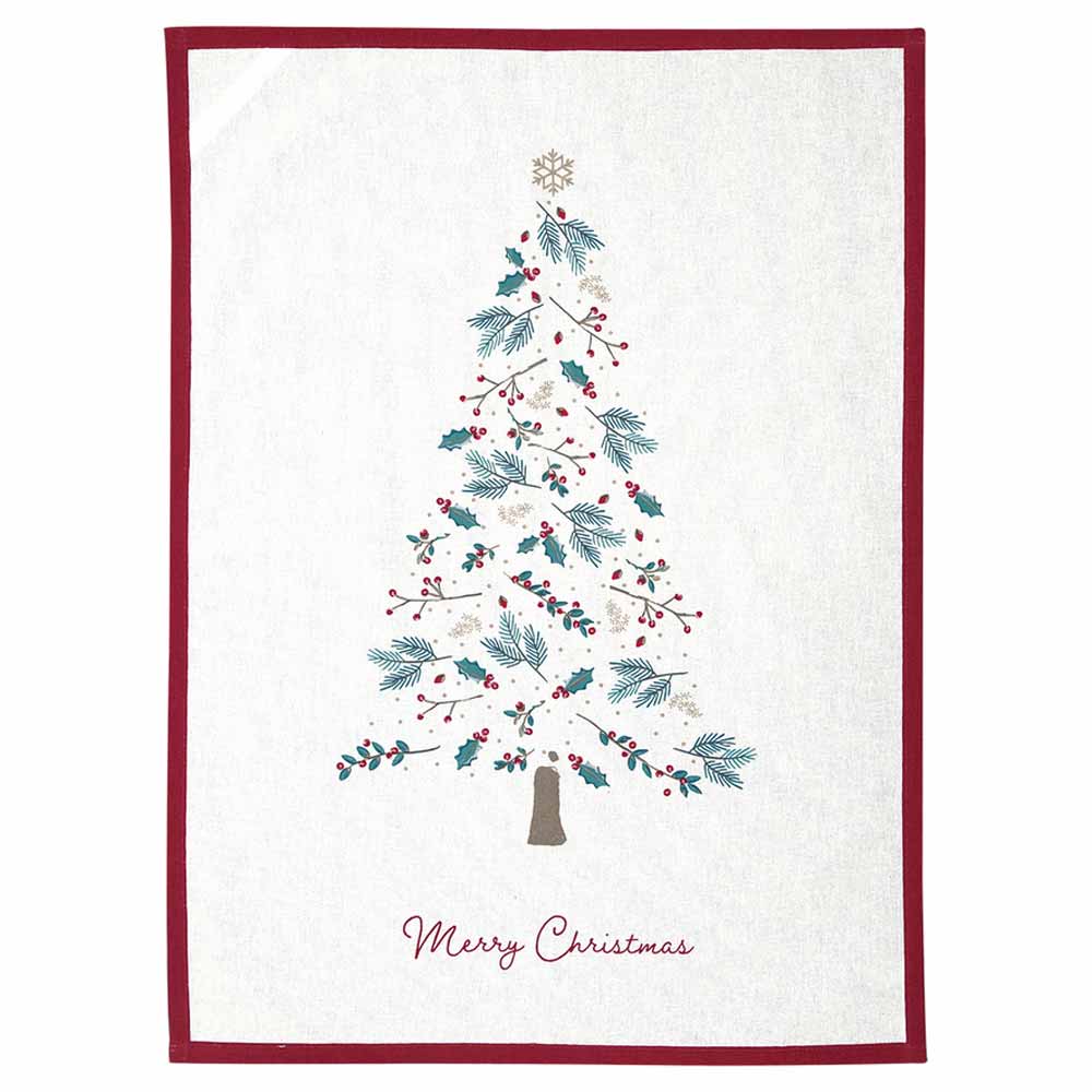 GreenGate Lucie xmas Geschirrtuch – Festlich & charmant – Alsaba