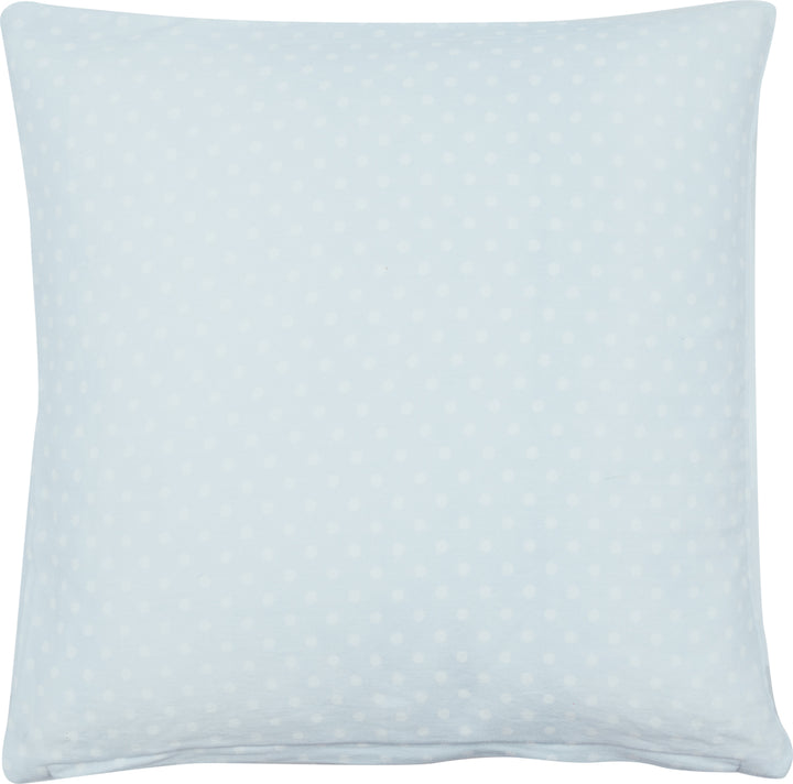 GreenGate - Nikolina Kissenbezug pale blue mit Stickerei 40x40 cm