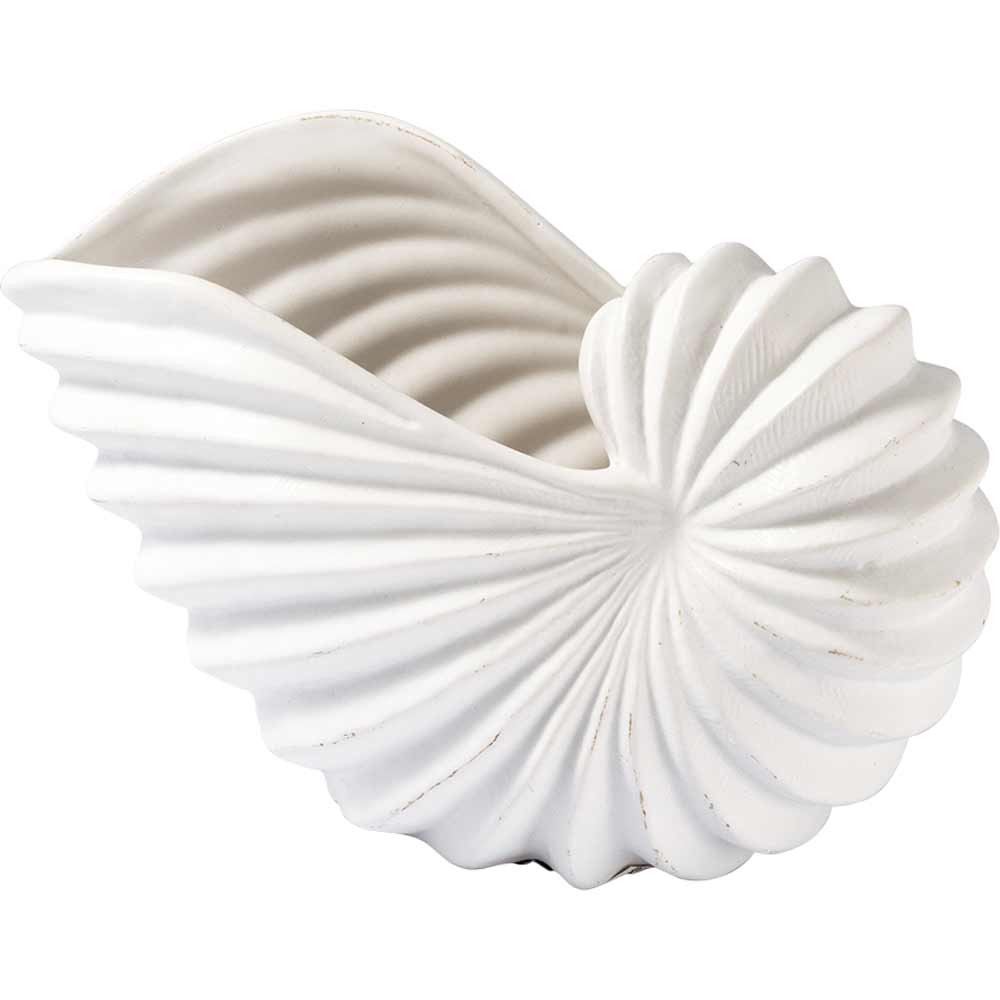 GreenGate - Vase Conch white