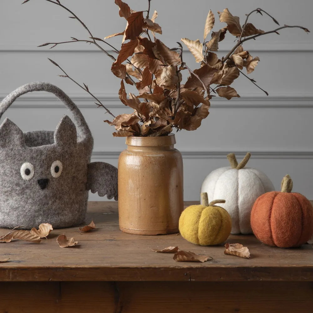 Gry & Sif - Halloween Filzkorb Fledermaus