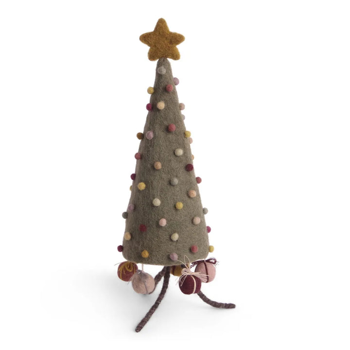 Gry &amp; Sif – Weihnachtsbaum aus Filz mit Geschenken
