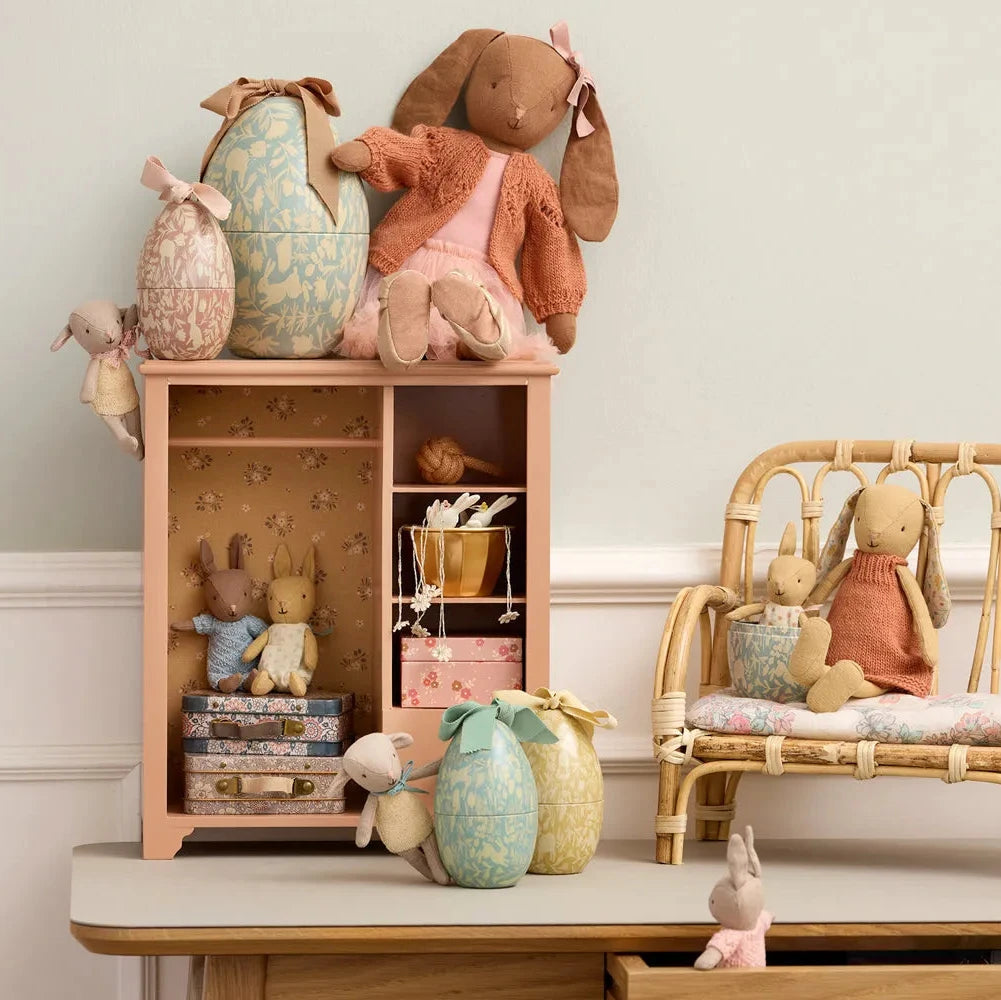 Maileg - Hase Bunny Größe 2 Cremegelb Strickkleid