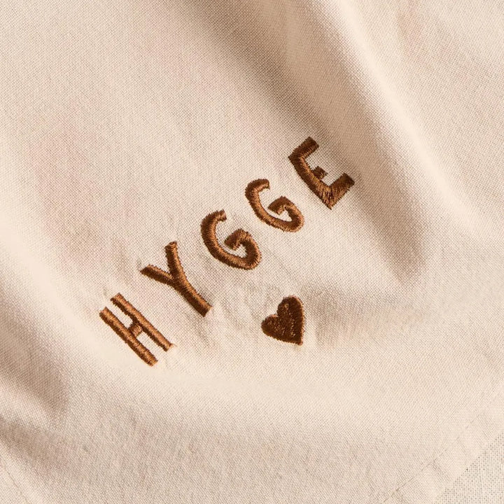 Ib Laursen - Geschirrtuch Tradition mit Hygge leinenfarbig