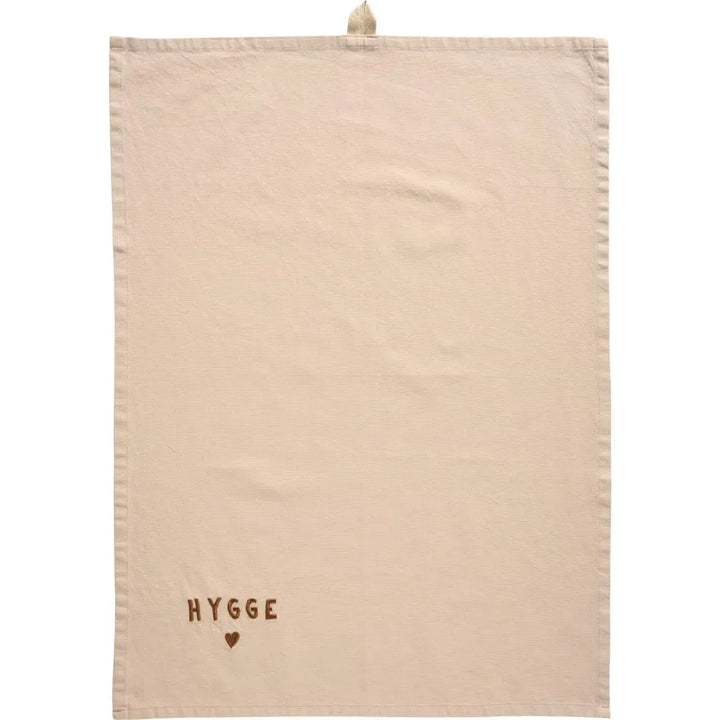Ib Laursen - Geschirrtuch Tradition mit Hygge leinenfarbig