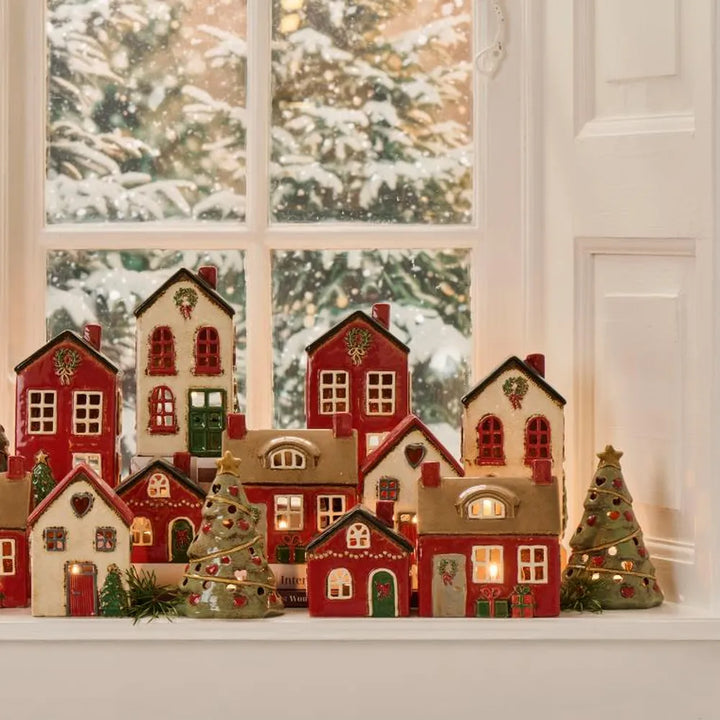 Ib Laursen - Haus für Teelicht Stillenat Türkranz und Geschenke