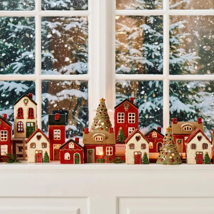 Ib Laursen - Haus für Teelicht Stillenat Türkranz und Geschenke