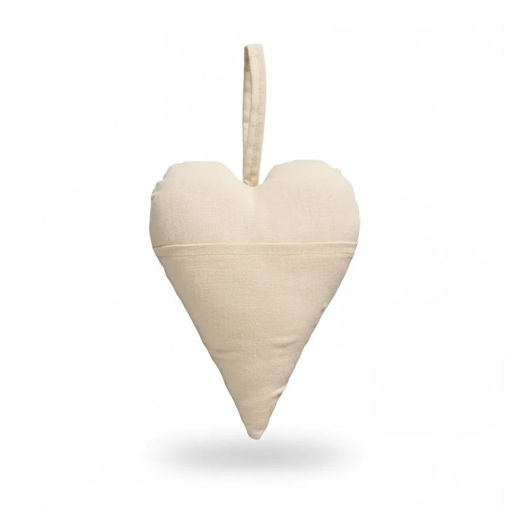 Ib Laursen - Herz mit Tasche auf Vorderseite rot & creme