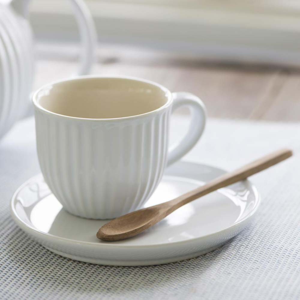 Ib Laursen Kaffeetasse Mynte Pure White 135 ml – Alsaba