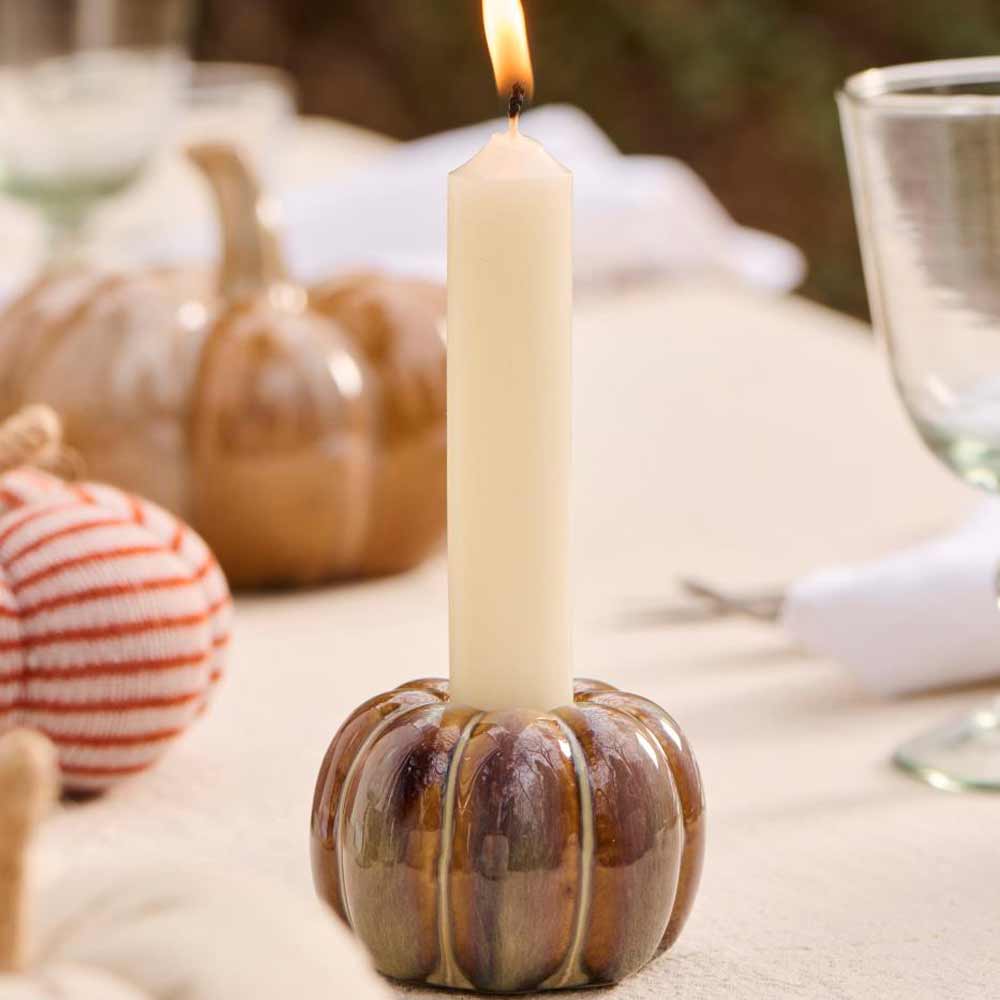 Ib Laursen - Kerzenhalter für Stabkerze Kürbis