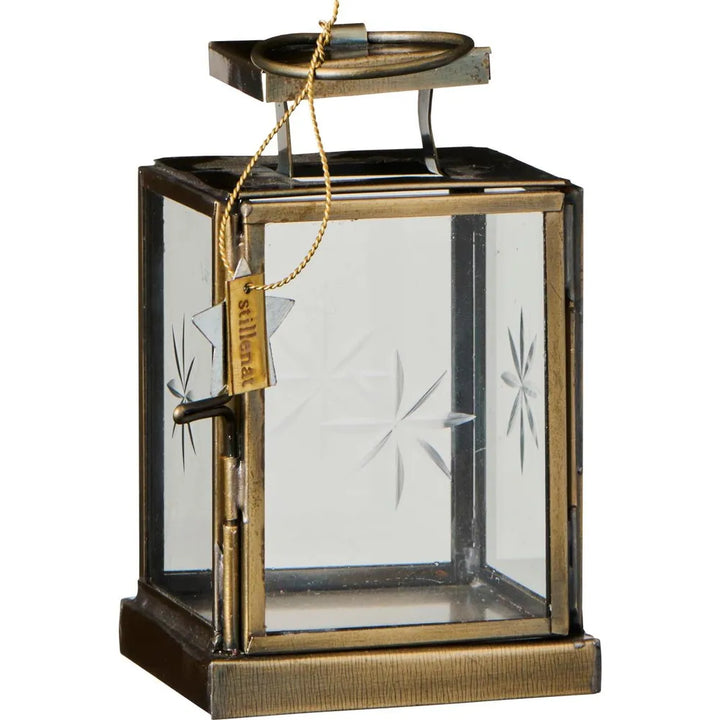 Ib Laursen - Laterne mini mit Facettenschliff auf den Seiten