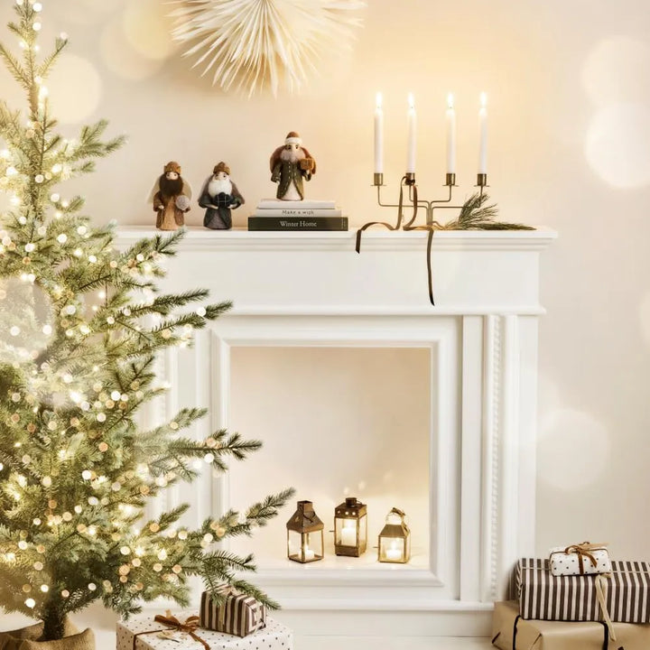 Ib Laursen - Laterne mit Sternen Messing