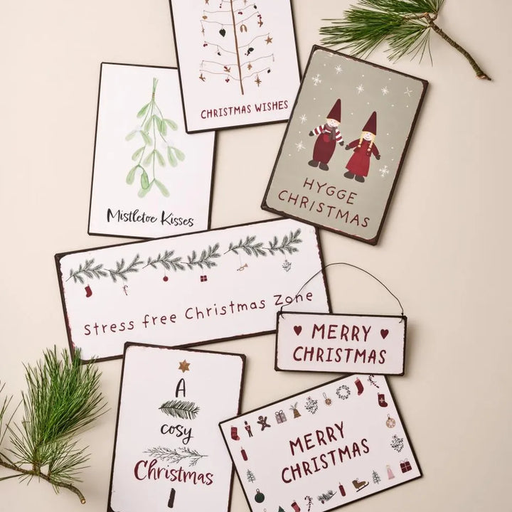 Ib Laursen - Metallschild Hygge Christmas