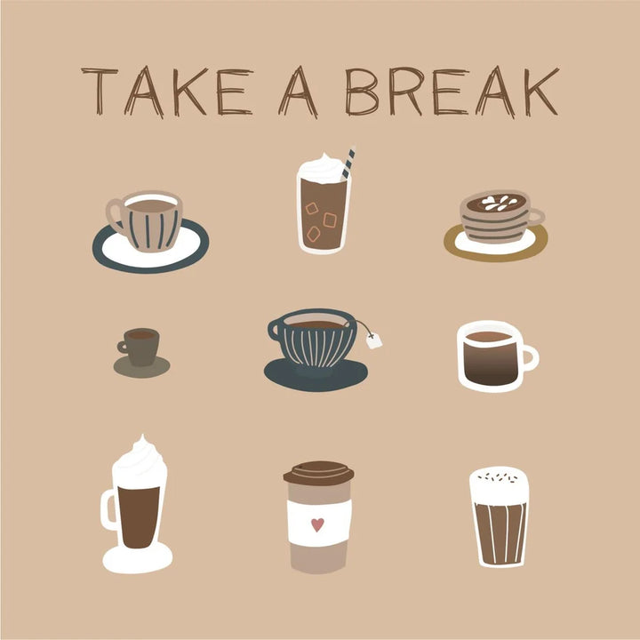 Ib Laursen - Papierervietten Take a break, 20 Stück