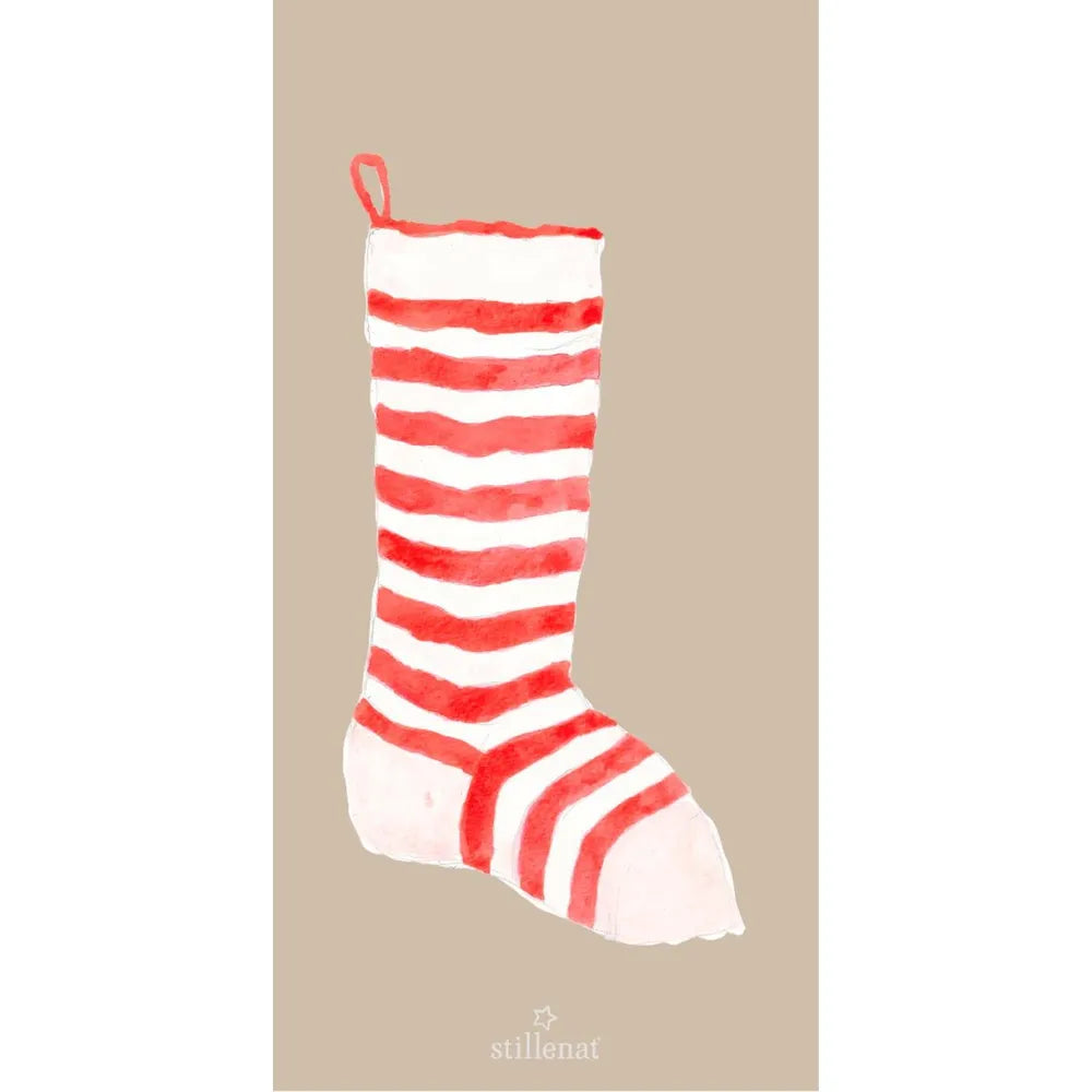 Ib Laursen - Papierserviette Weihnachtsstrumpf 16 Stück