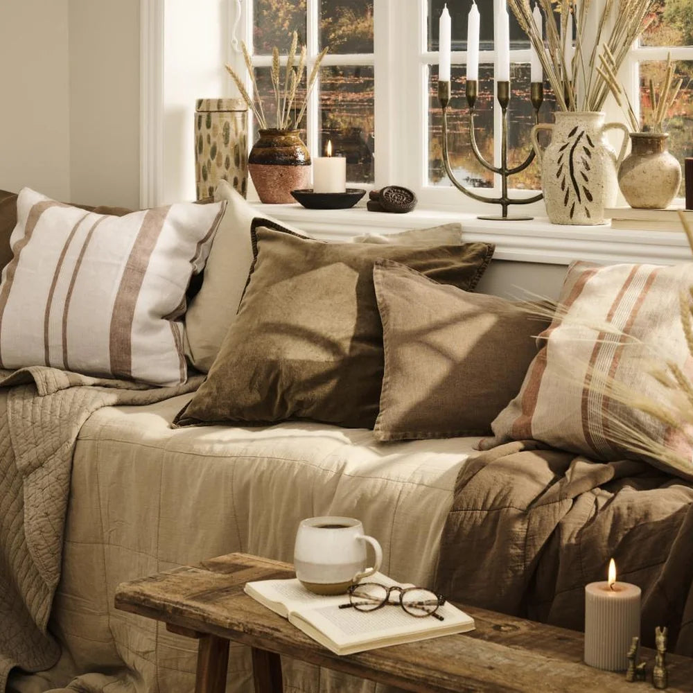 Ib Laursen - Tasse Agneta mit mustard Muster