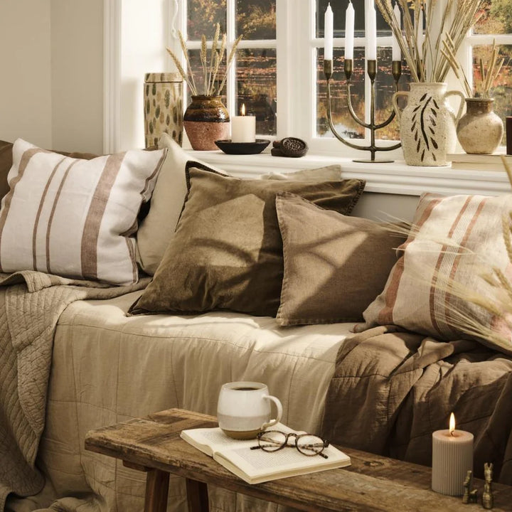 Ib Laursen - Tasse Agneta mit mustard Muster