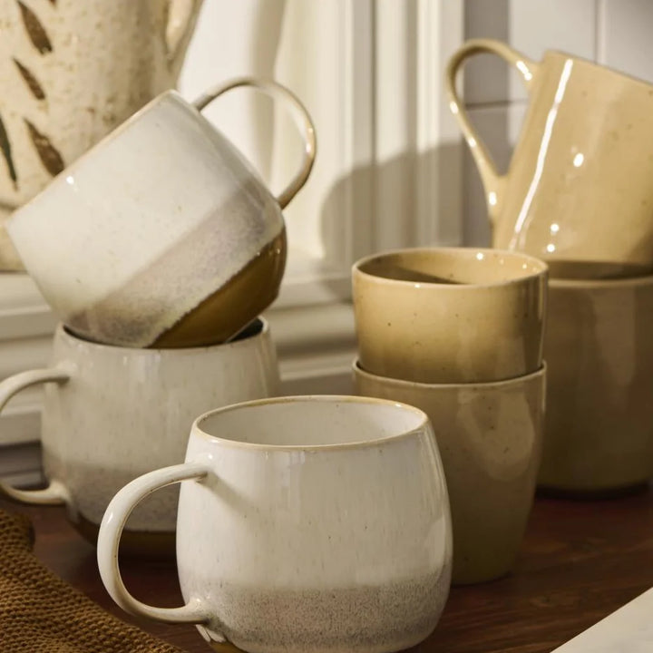 Ib Laursen - Tasse Agneta mit mustard Muster