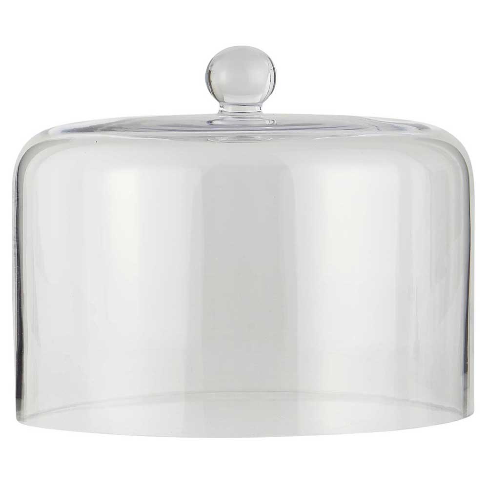 Ib Laursen - Glasglocke für Tortenplatte mit kugelförmigem Griff.