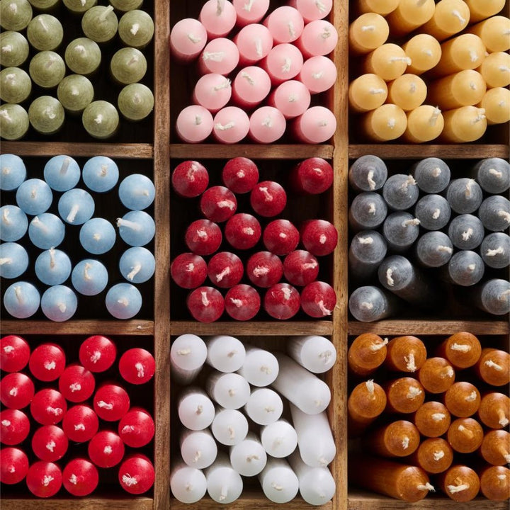 Ib Laursen - Stabkerze kurz 5er-Bund Höhe: 11 cm