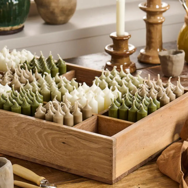 Ib Laursen - Stabkerze kurz 5er-Bund Höhe: 11 cm