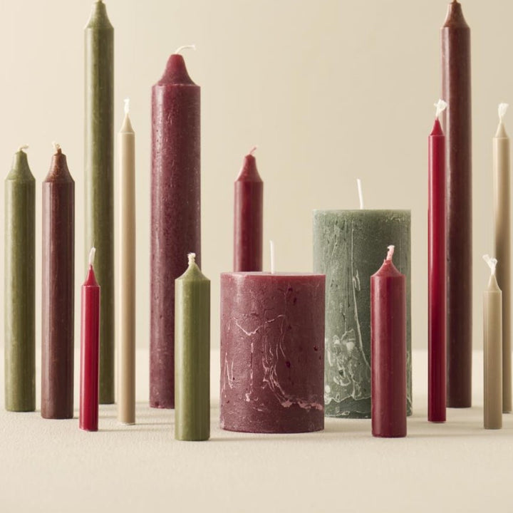 Ib Laursen - Stabkerze kurz 5er-Bund Höhe: 11 cm