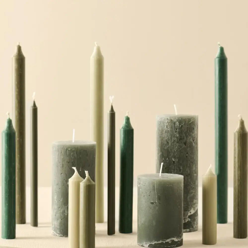 Ib Laursen - Stabkerze kurz 5er-Bund Höhe: 11 cm