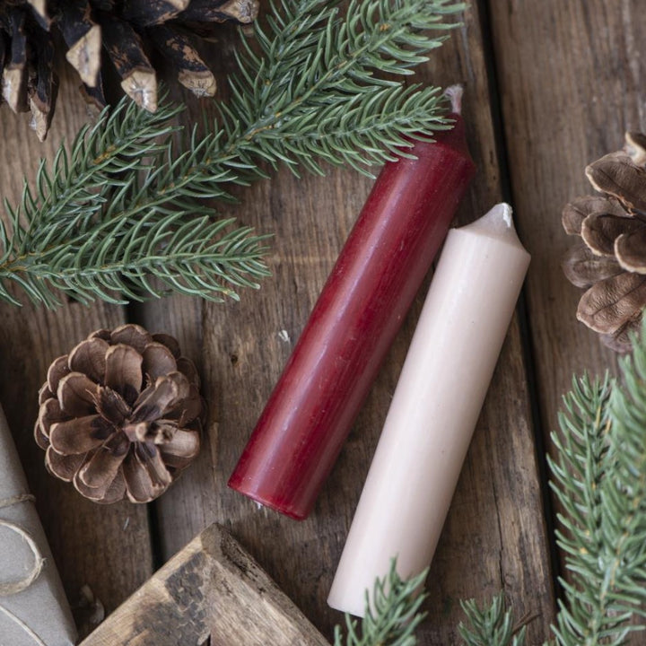 Ib Laursen - Stabkerze kurz 5er-Bund Höhe: 11 cm