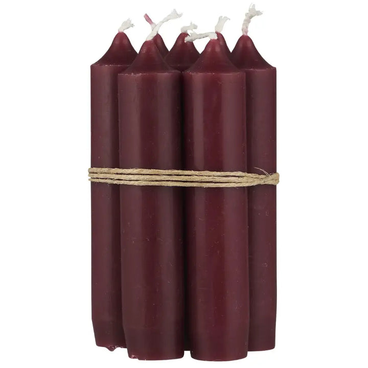 Ib Laursen - Stabkerze kurz 5er-Bund Höhe: 11 cm