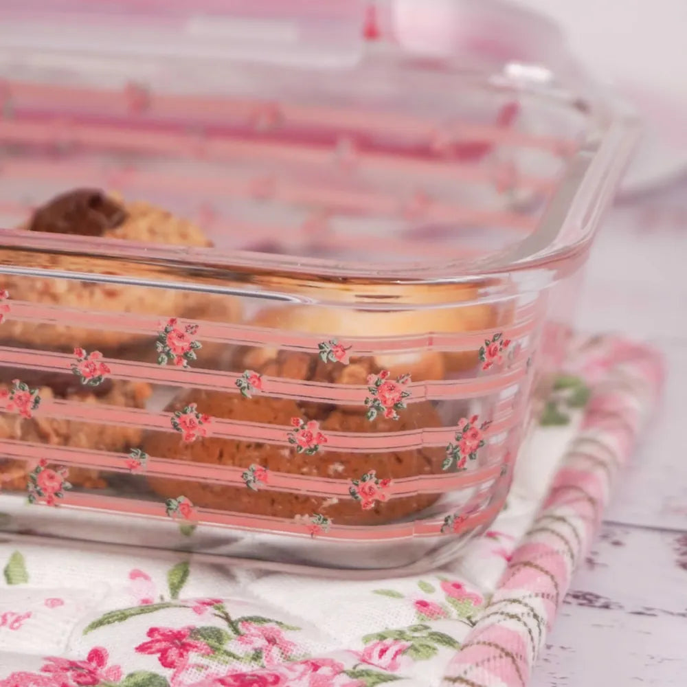 Isabelle Rose - Food Box zwei Glasbehälter Bella 640 ml & 1050 ml