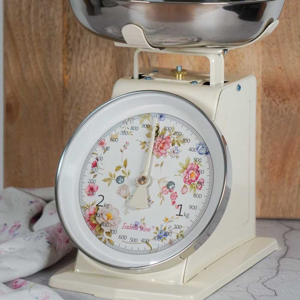Isabelle Rose Küchenwaage Retro: Nostalgisches Design – Alsaba