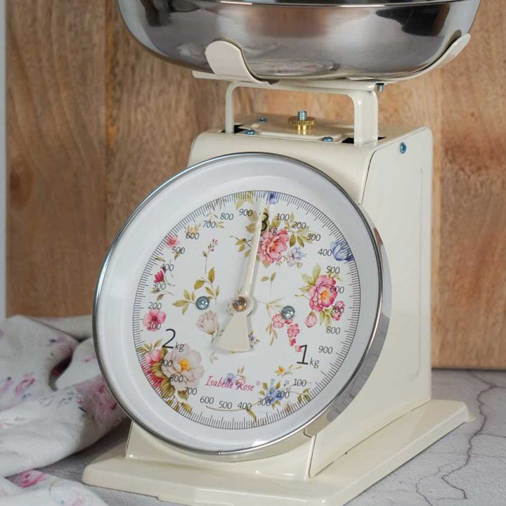 Isabelle Rose Küchenwaage Retro: Nostalgisches Design – Alsaba
