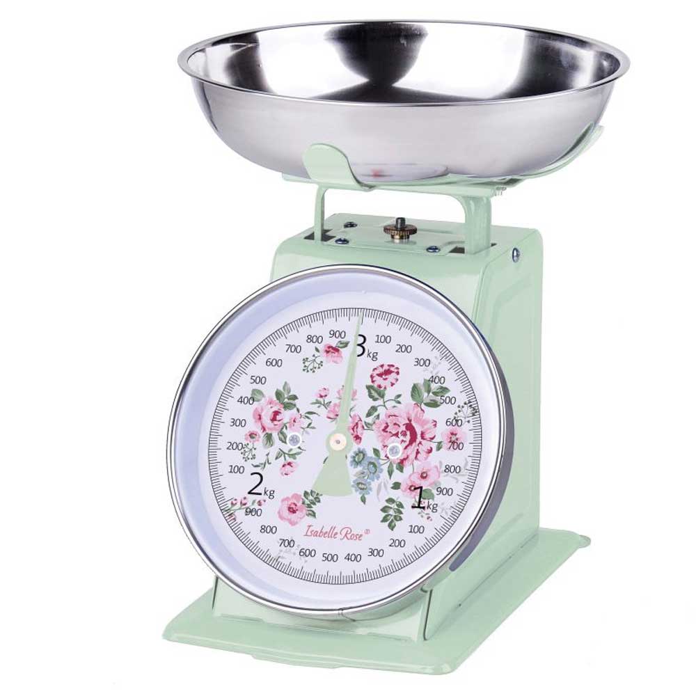 Isabelle Rose Küchenwaage Retro: Nostalgisches Design – Alsaba