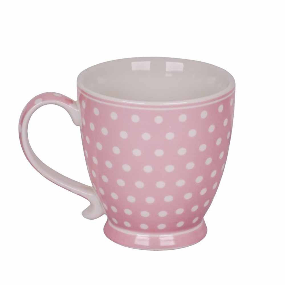 Isabelle Rose Tasse Rot – Retro-Look, 430 ml – Alsaba