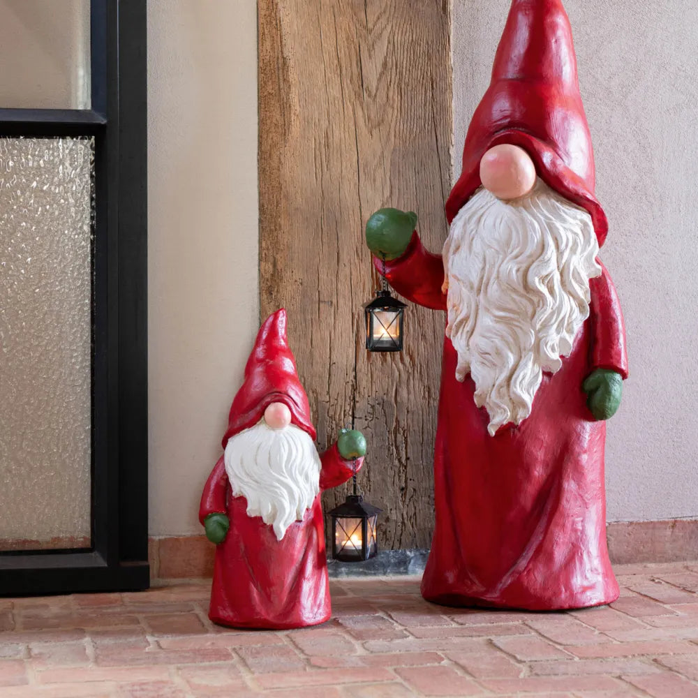 J-Line - Wichtel mit Weihnachtslaterne Mega