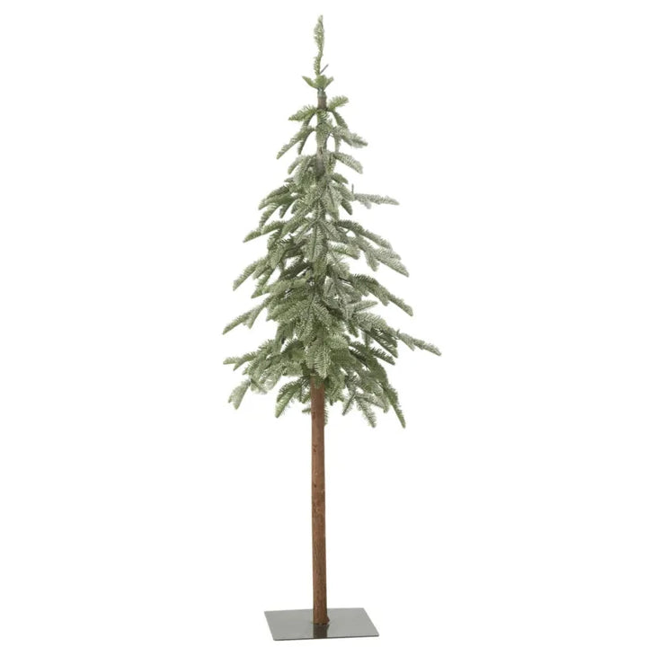 J-Line – Künstlicher Weihnachtsbaum mit LED und Glitzerschnee 145 cm