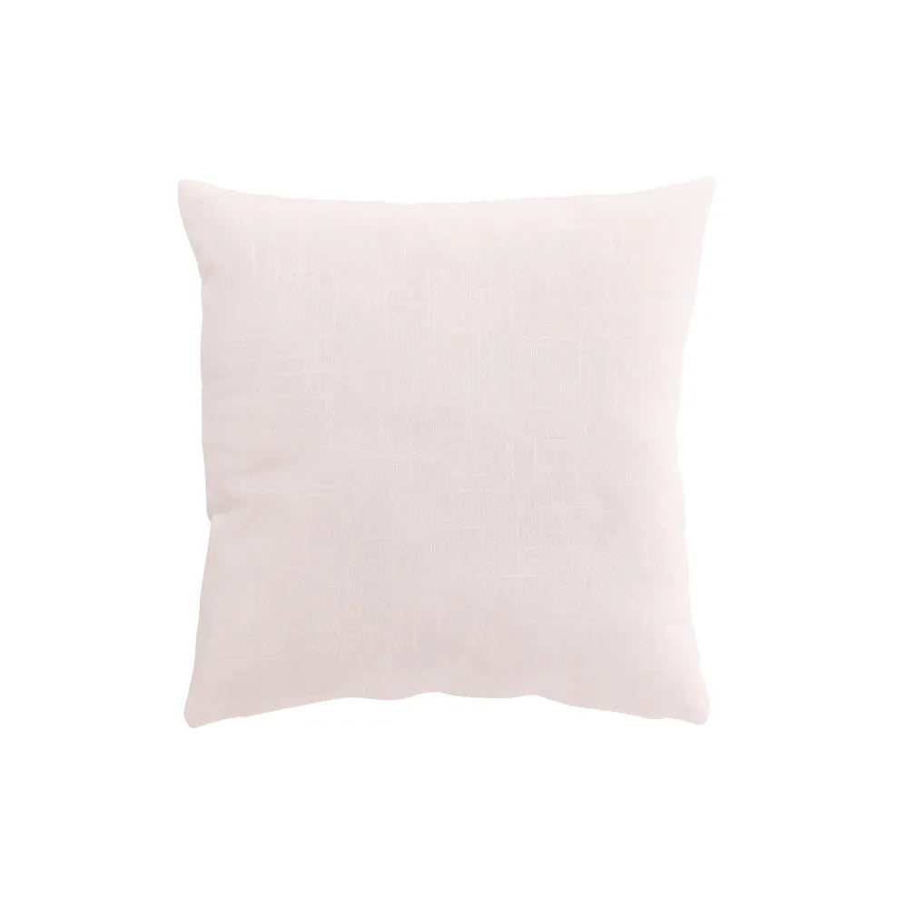 J-Line – Kissen mit Schneeflocke Weiß