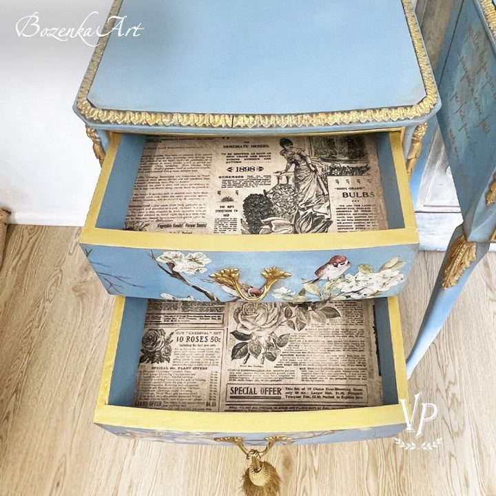 JDL Vintage Paint - Kreidefarbe Dusty Blue