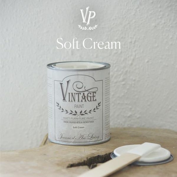 JDL Vintage Paint - Kreidefarbe Soft Cream