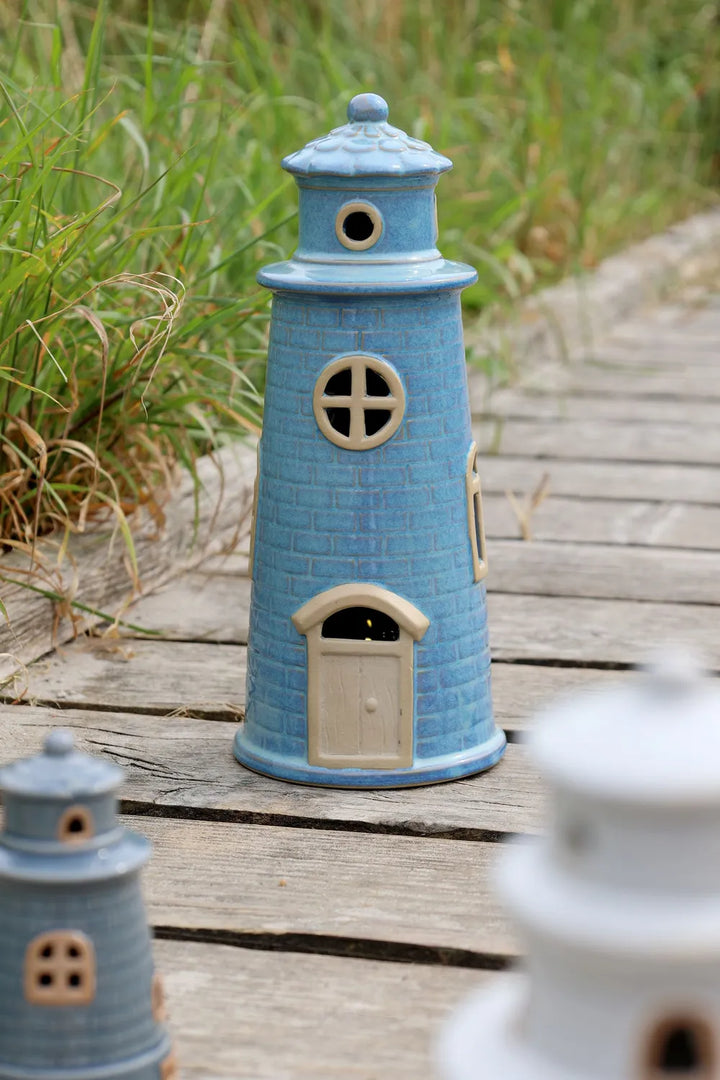 Chic Antique - Keramik Leuchtturm Opal H27 cm