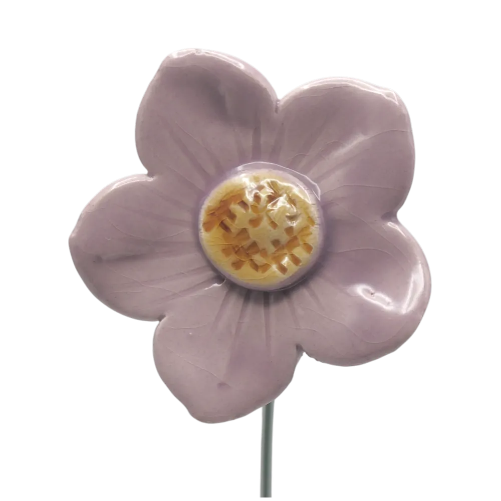 Department-M - Große Keramik-Petunie Lila 5 cm