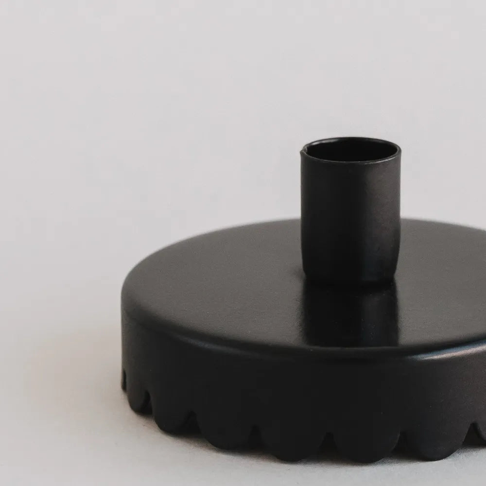 Eulenschnitt - Kerzenhalter Mini Welle